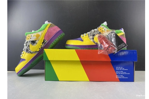 Purple Nike Low 318403-137 Duck Pro Yellow 0217